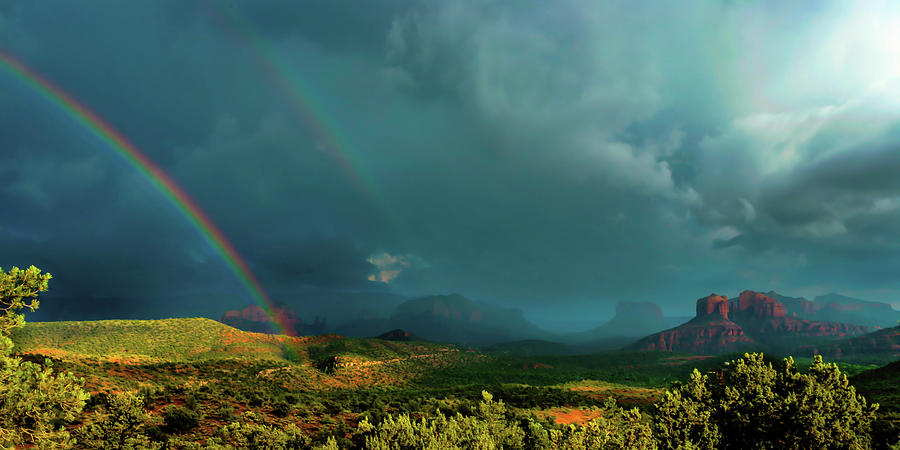 Chasing Rainbows Photograph by Harold Rau