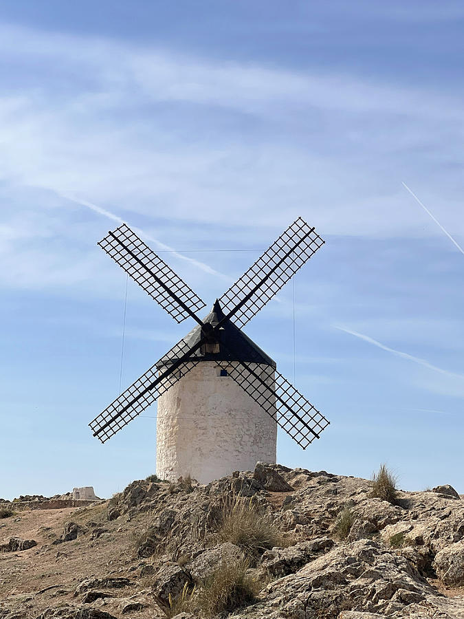 Windmill Photograph - Chasing Windmills by Nancy Merkle