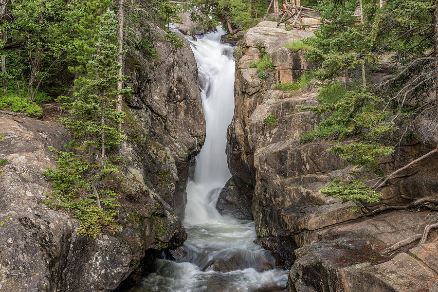 Rocky Mountain National Park Photograph - Chasm Falls by Michael Putthoff