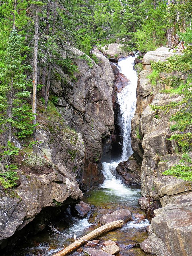 Chasm Falls RMNP Photograph by Connor Beekman