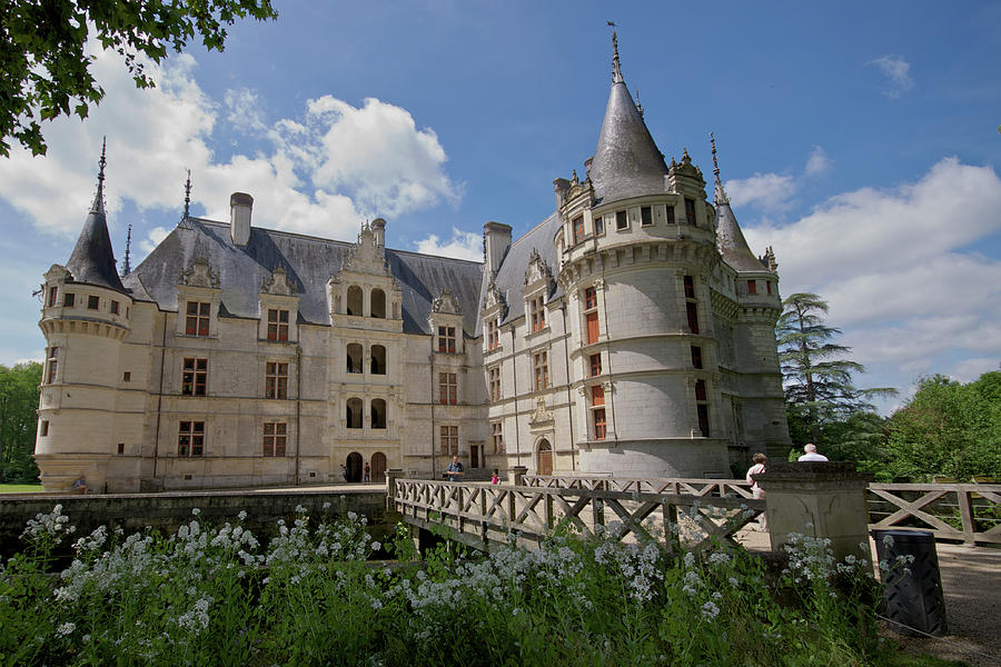 Chateau Azay-le-Rideau Photograph by Matthew DeGrushe