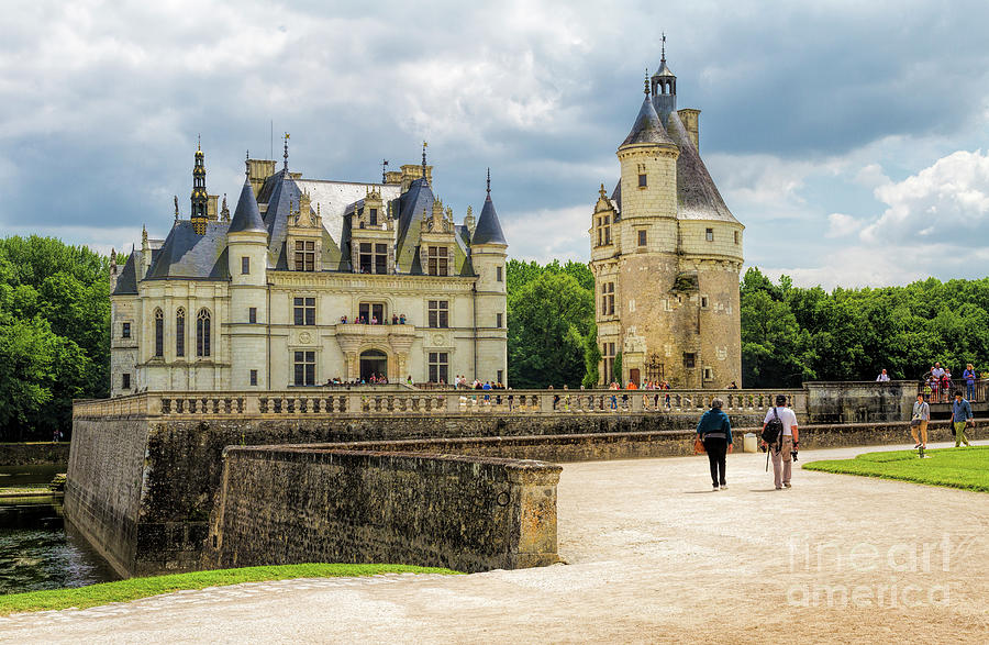 Chateau de Chenonceau, France Photograph by Elaine Teague