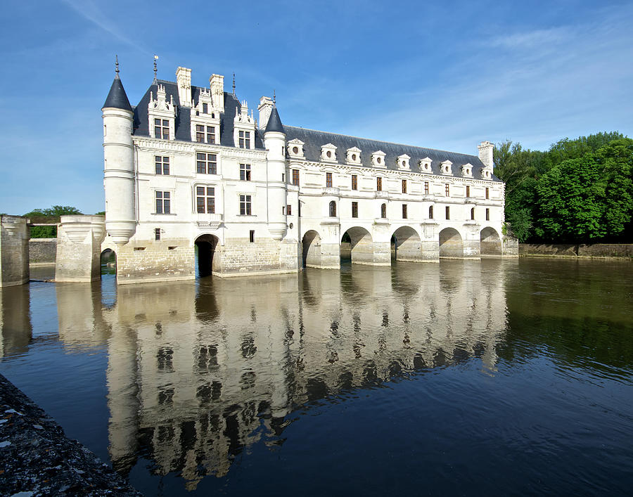 Chateau de Chenonceau in the Loire Valley Photograph by Matthew DeGrushe