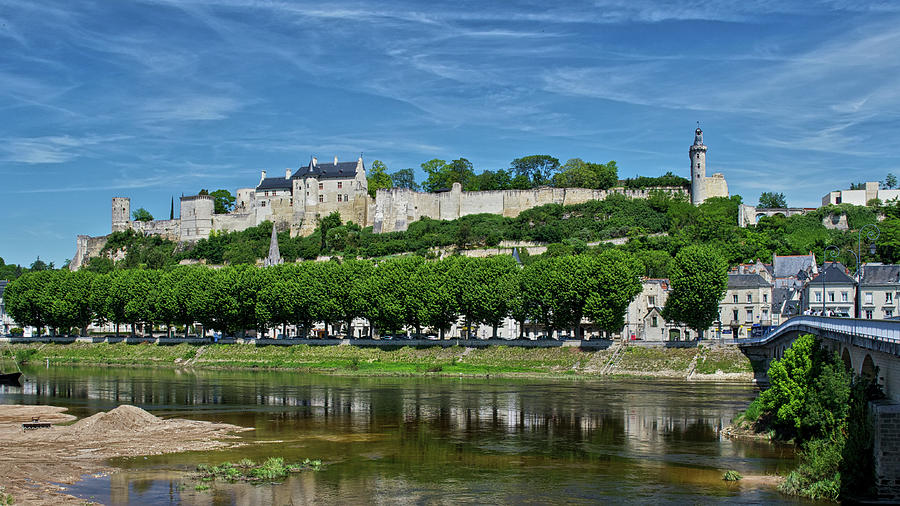 Chateau de Chinon in the Loire Valley Photograph by Matthew DeGrushe