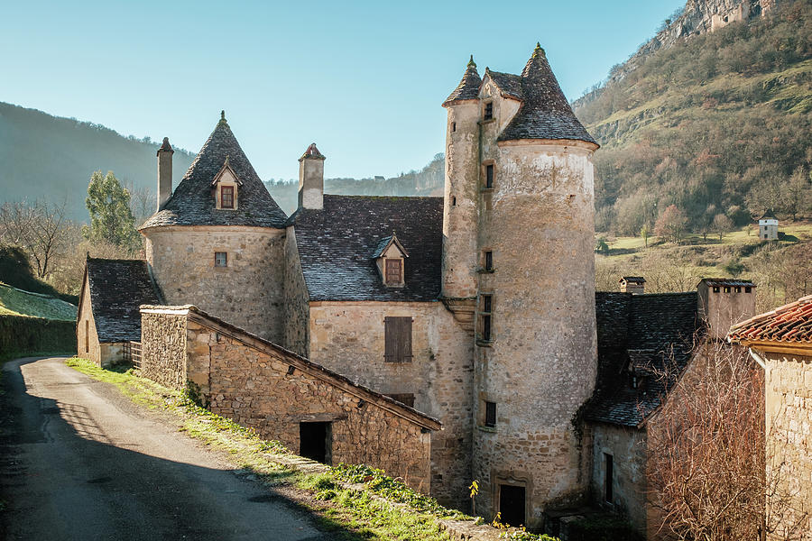 Chateau de Limargue in Autoire, France Photograph by Jon Ingall - Fine ...