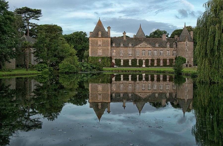Chateau de Tocqueville Photograph by Lisa Chorny