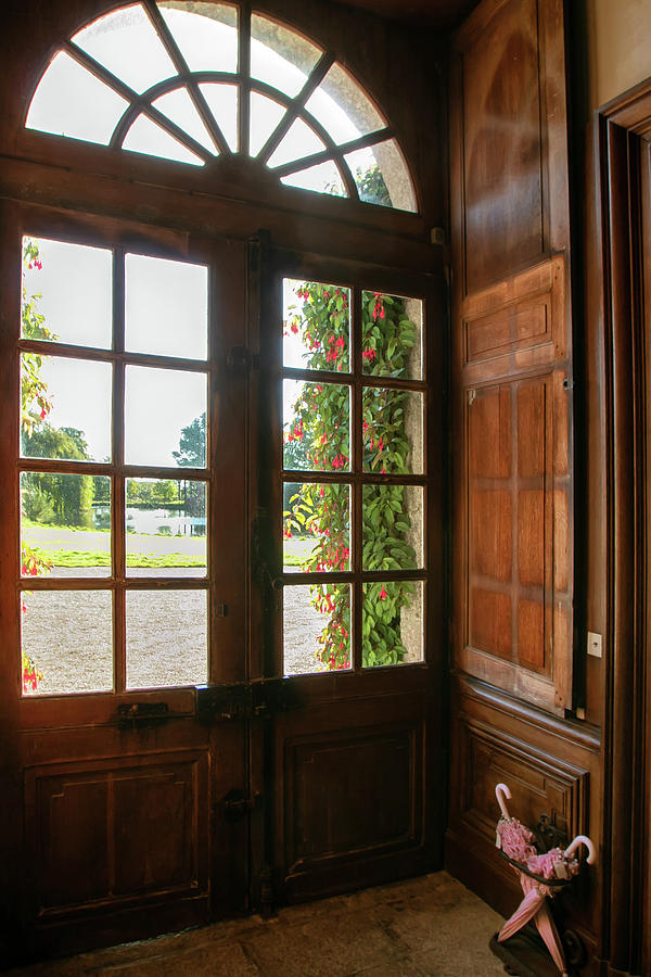 Chateau Door Photograph by Lisa Chorny