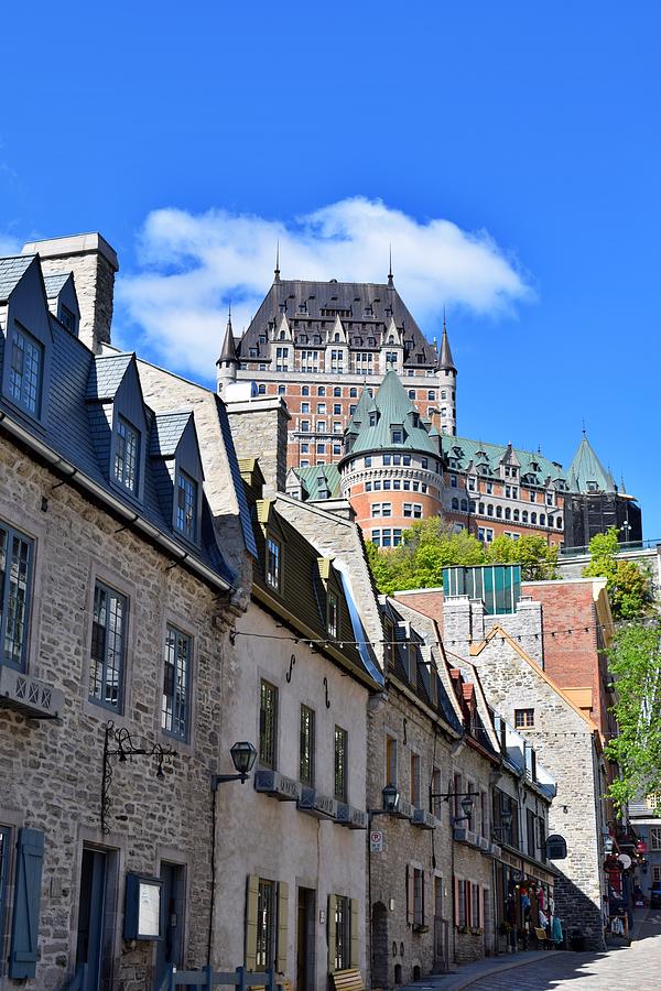 Chateau Frontenac - Quebec City - Photo by Lucie Dumas Photograph by Lucie Dumas