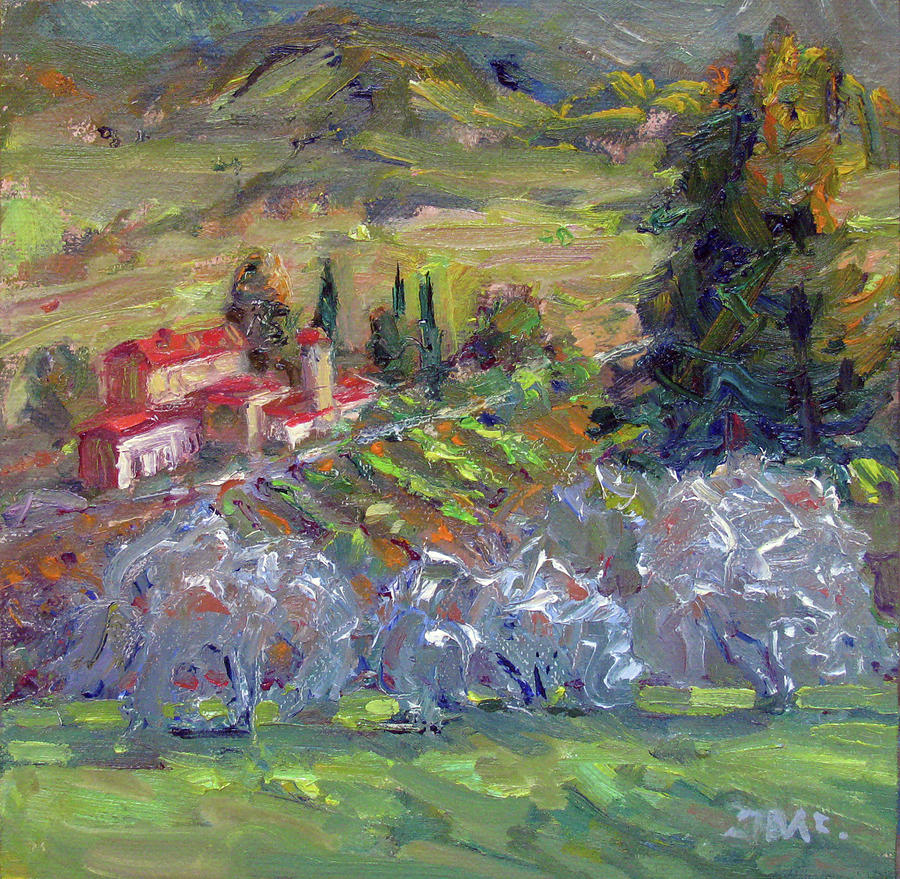 Chateau Glen Ellen Painting by John McCormick