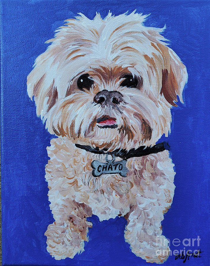 Chato Painting by Deb Arndt