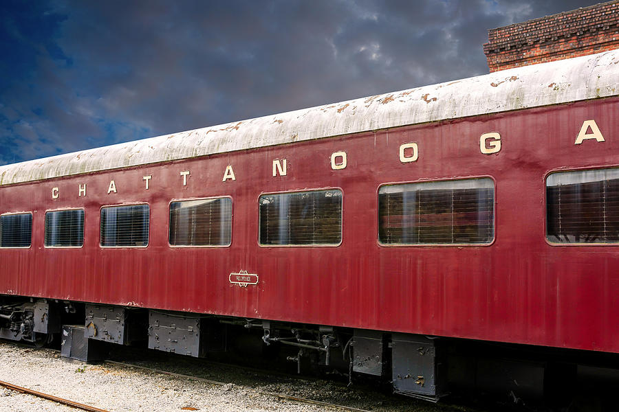 Chattanooga railroad carriage Photograph by Chris Smith