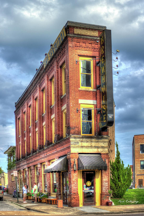 Chattanooga TN The Terminal BrewHouse Stong Building Archectctural Flatiron Art Photograph by Reid Callaway