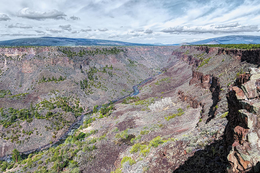 Chawalauna Overlook in Wild Rivers Recreation New Mexico Photograph by Debra Martz