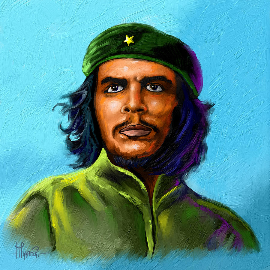 Che Guevara Painting by Anthony Mwangi - Pixels