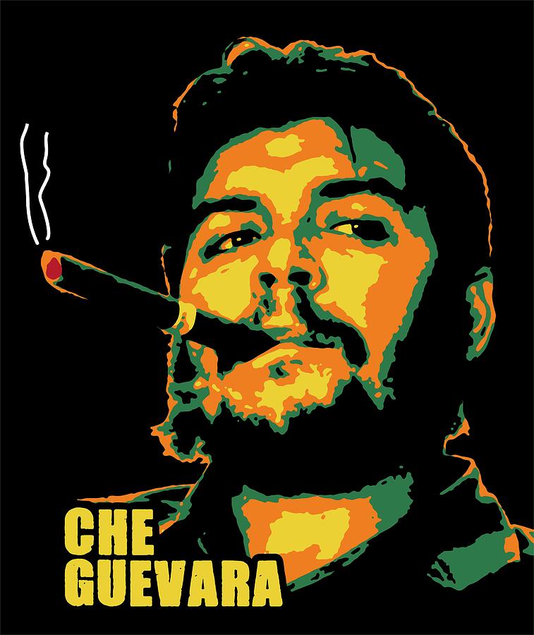 Che Guevara pop art Digital Art by Andika Bahtiar - Fine Art America