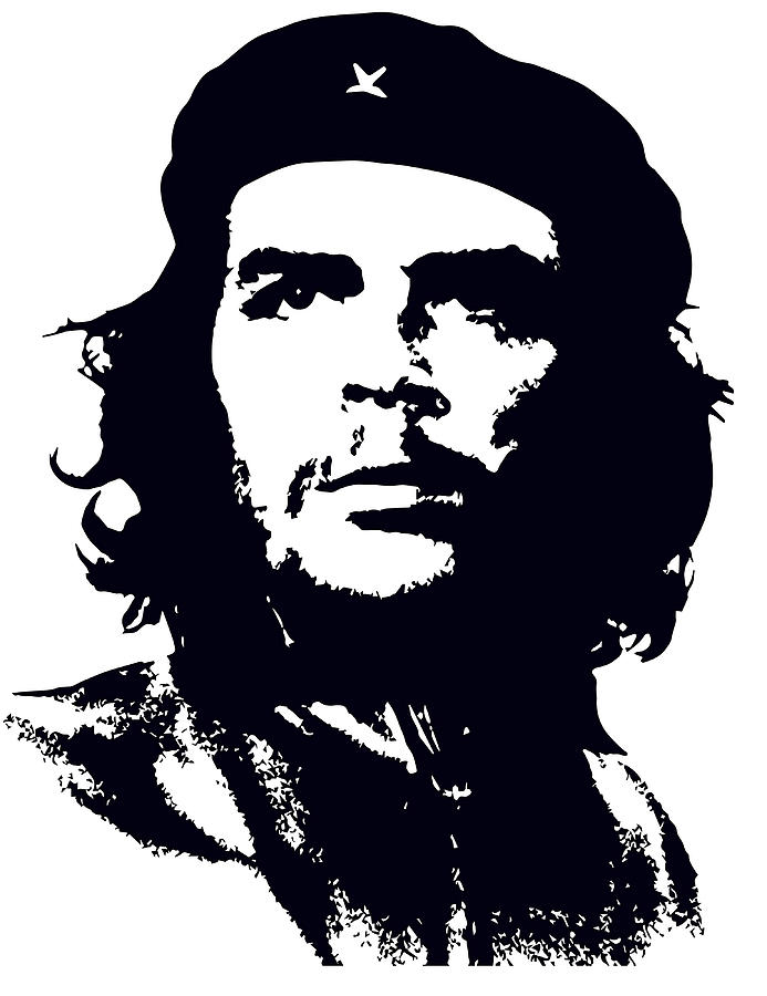 Che Guevara Poster quote Painting by Palmer Morgan - Fine Art America