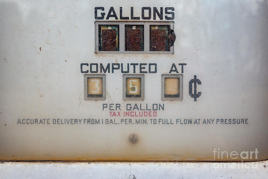 Cheap Gas Photograph by Jim West