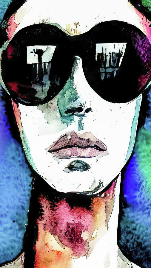 Cheap Sunglasses 1 Painting by Bob Orsillo