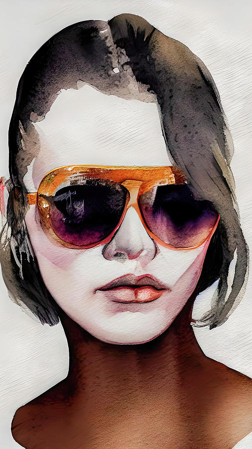 Cheap Sunglasses 8 Painting by Bob Orsillo