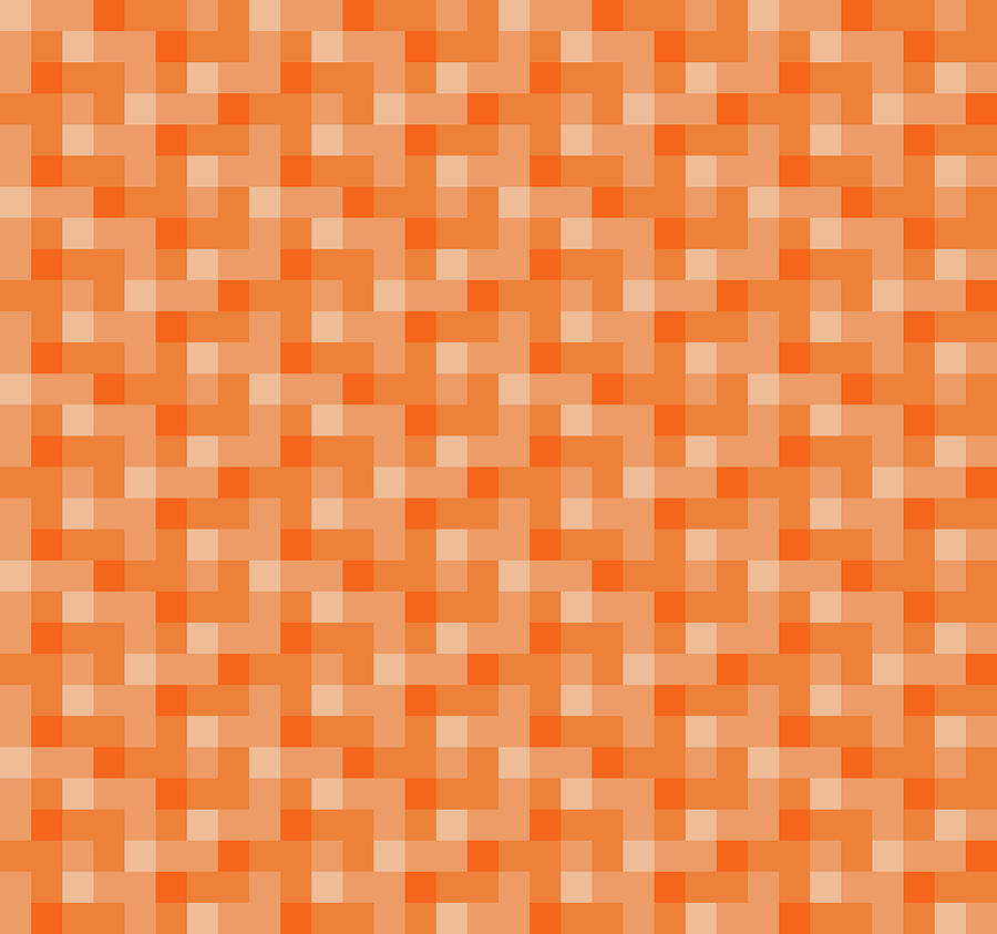 Check Asymmetrical Peach by Max Coffey Check Asymmetrical Peach by Max Coffey