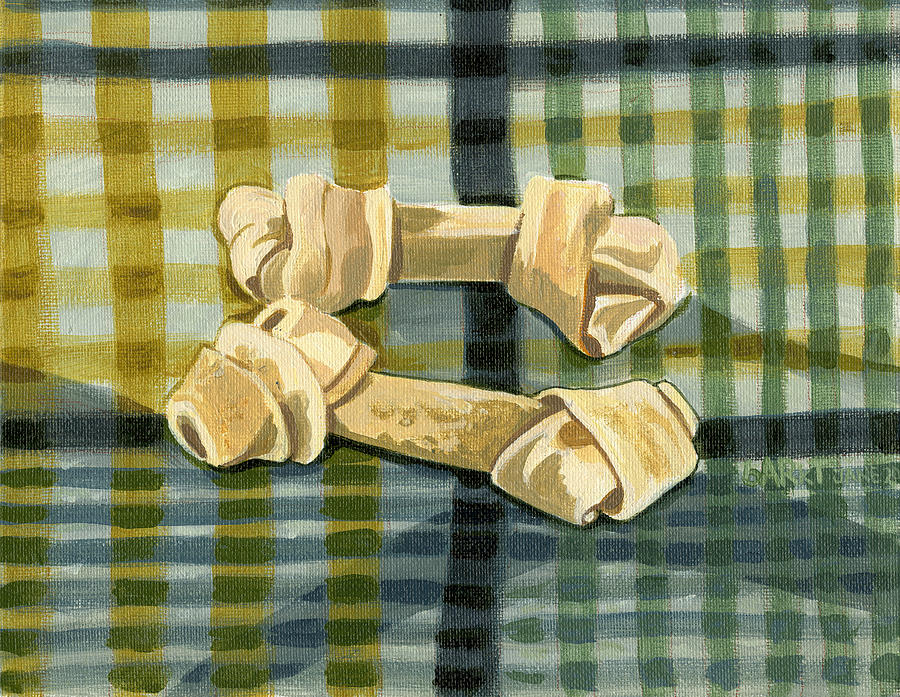 Check that bone Painting by Jane Dunn Borresen