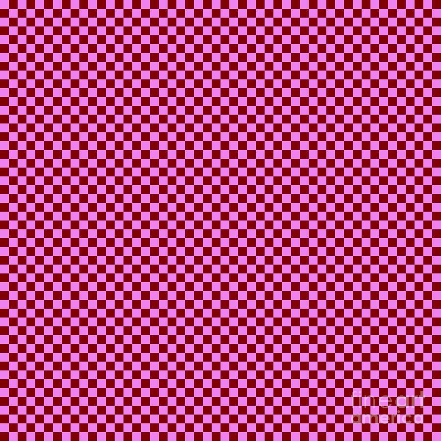 Checkerboard with very small squares. Maroon and Violet colors of ...