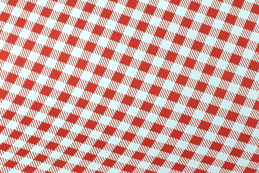 Checkered cloth pattern Photograph by Douglas Sacha
