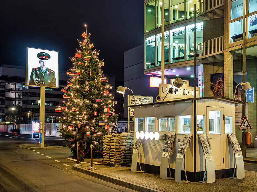 Checkpoint Charlie, Berlin, Germany Photograph by Mark Llewellyn