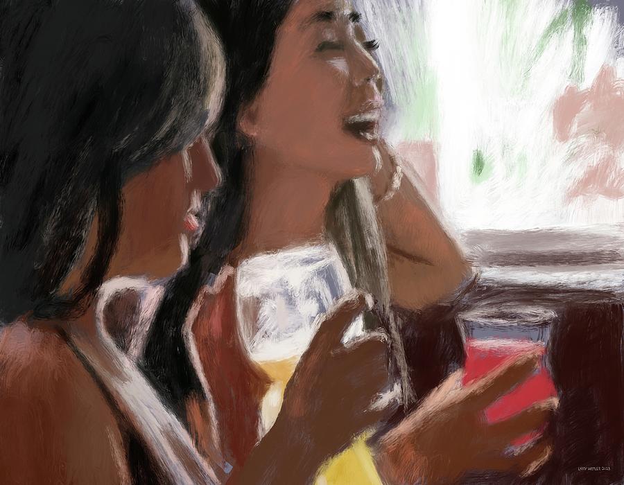 Cheers To Friendship Digital Art by Larry Whitler