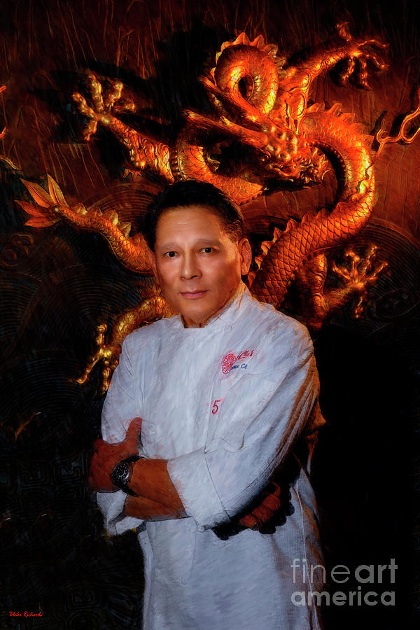 Chef Chus Owner Lawrence C. C. Chu Photograph by Blake Richards