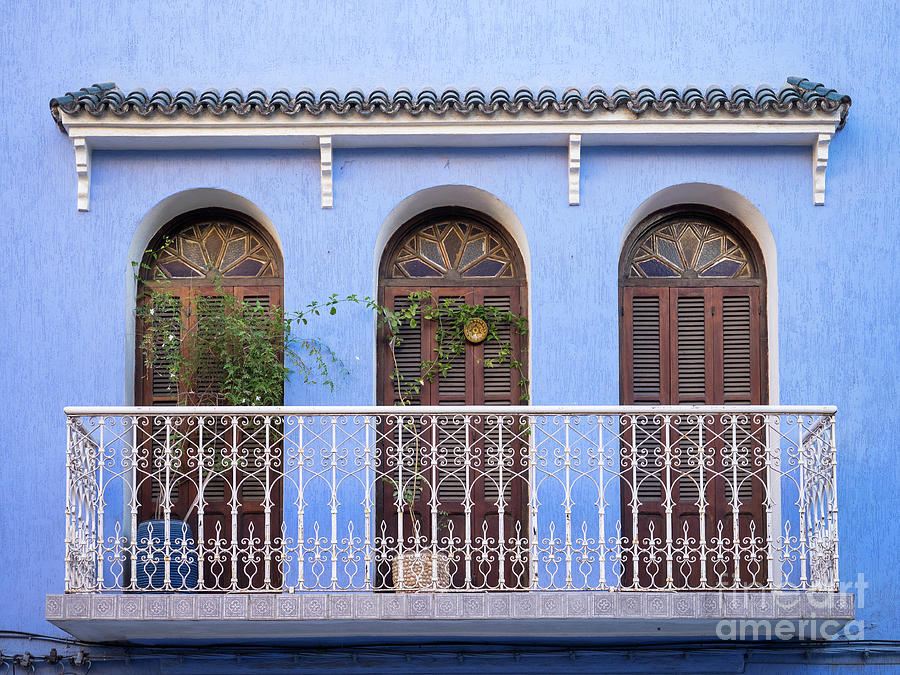 Chefchaouen Balcony 01 Photograph by Rick Piper Photography