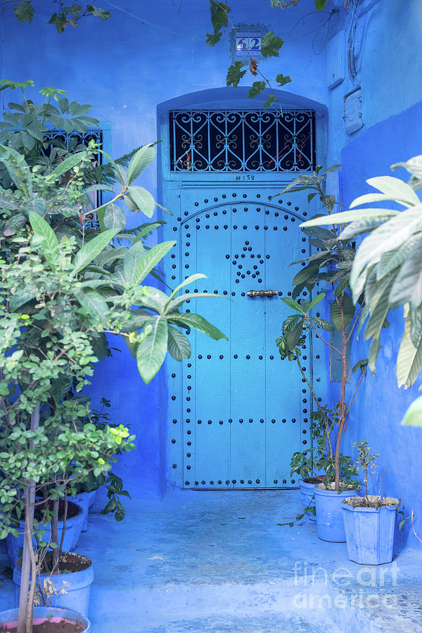 Chefchaouen Door 05 Photograph by Rick Piper Photography