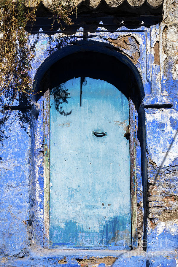 Chefchaouen Door 06 Photograph by Rick Piper Photography