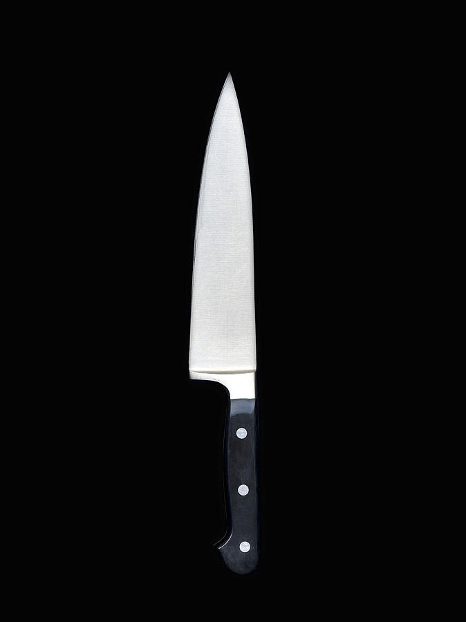 Chefs knife Photograph by Siri Stafford