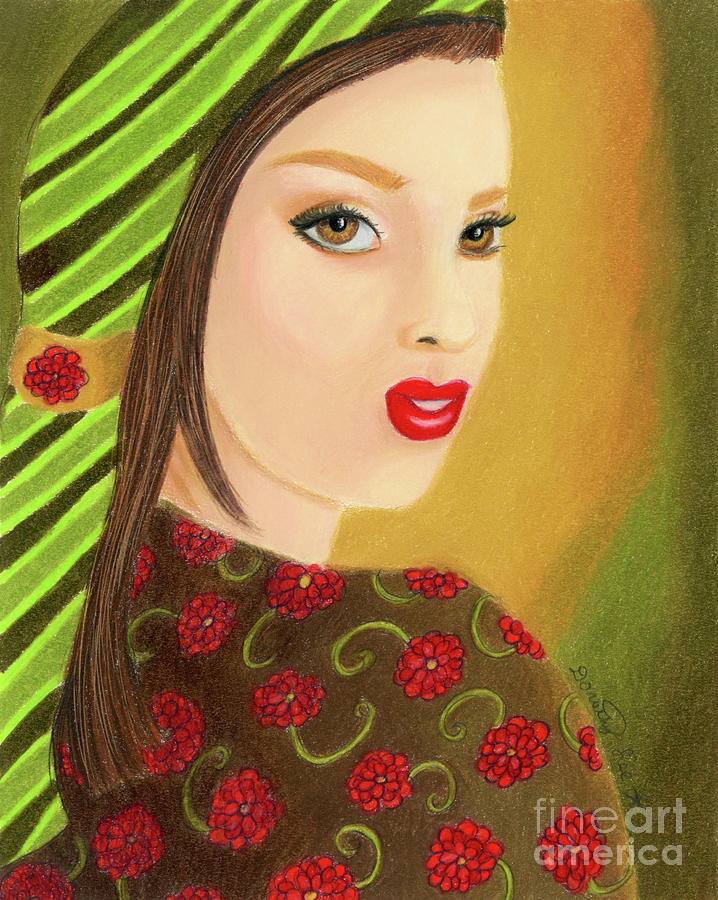 Chelse Girl Gypsy Spirit Painting by Dorothy Lee