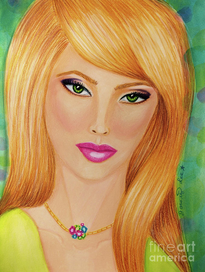 Chelsea Girl Spring Mood Mixed Media by Dorothy Lee