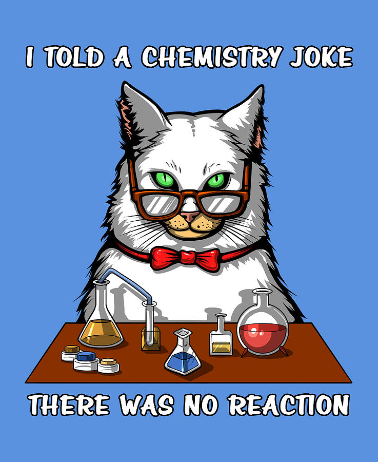Chemistry Cat Digital Art by Nikolay Todorov Fine Art America
