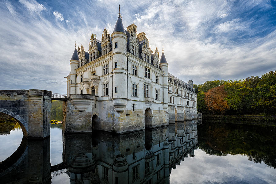 Chenonceau on the Cher Photograph by Dave Koch