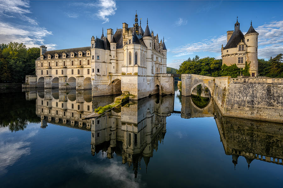 Chenonceau Reflections Photograph by Dave Koch