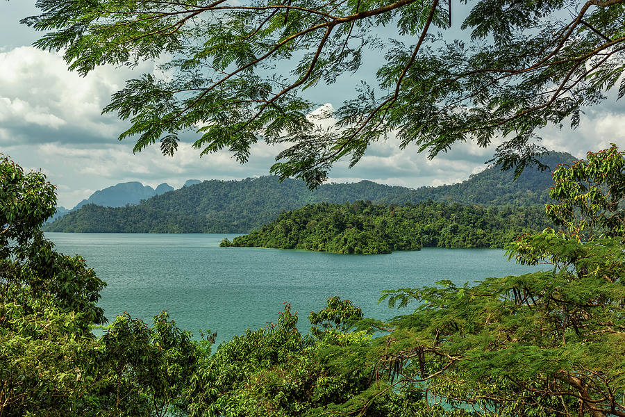 Cheow Lan Lake in southern Thailand Photograph by Mikhail Kokhanchikov