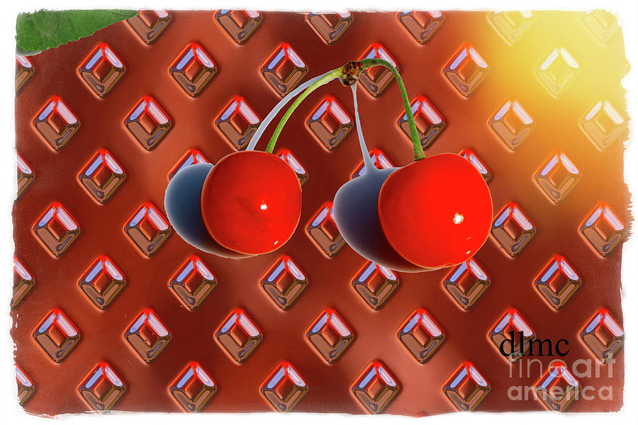 Cherries and Memoires Digital Art by Donna L Munro