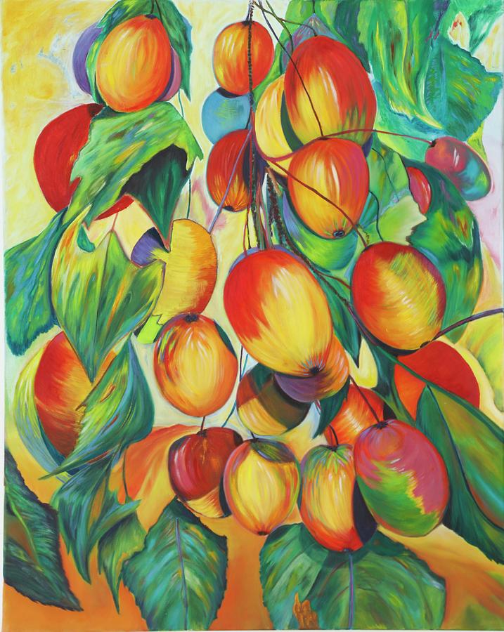 Cherries Painting by Dorsey Northrup