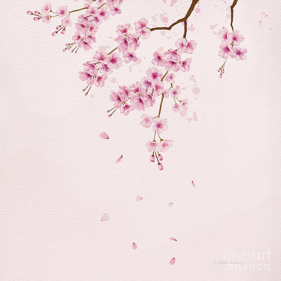 Cherry Blossom 2 Painting by Melly Terpening - Fine Art America