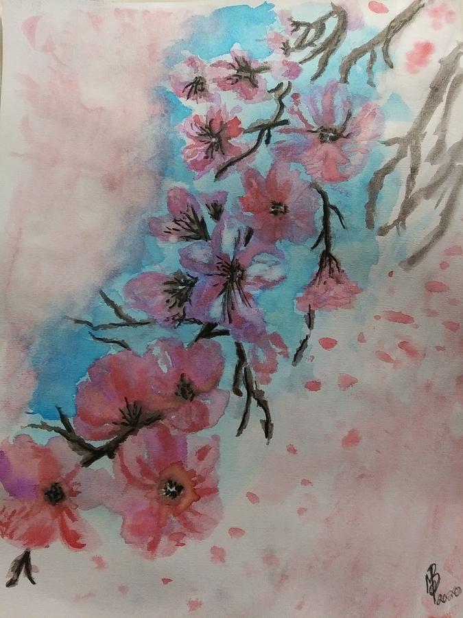 Cherry blossom Painting by Matthew Bice - Fine Art America