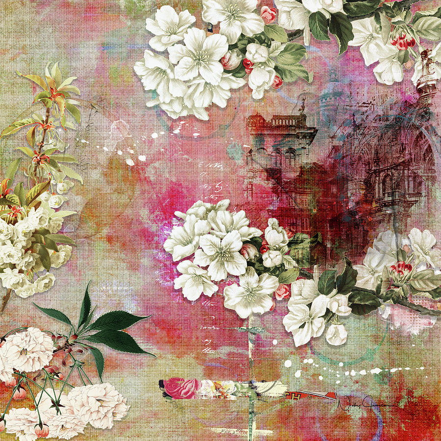 Cherry Blossom Will Bloom Digital Art by Nicky Jameson