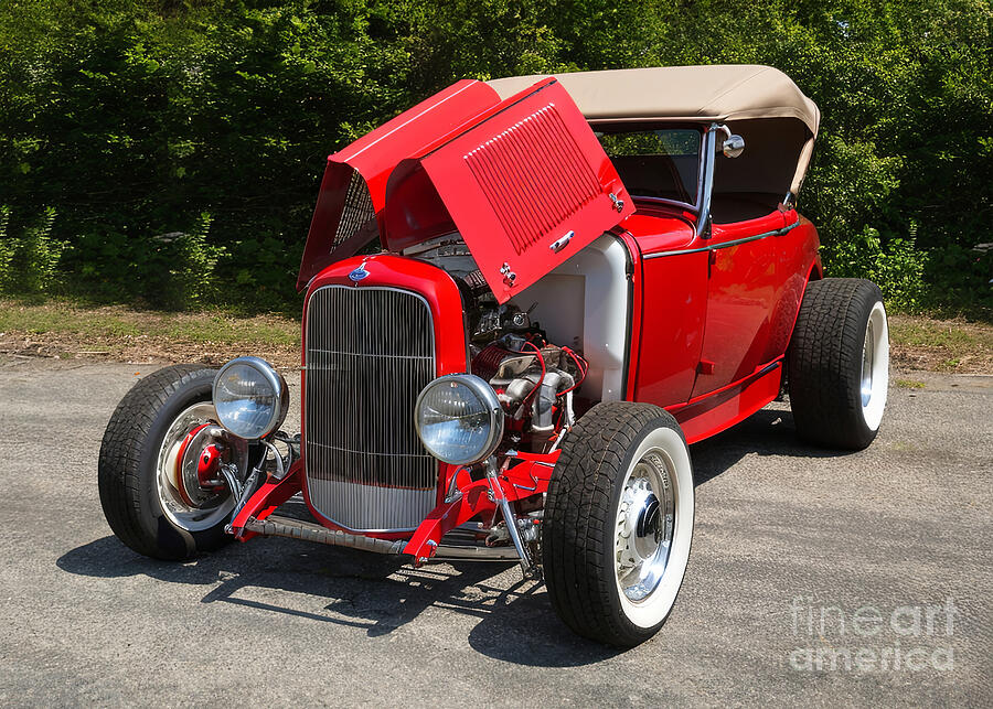 Cherry Bomb 32 A Classic Ford Roadster Reborn Digital Art by Michael Moriarty Cherry Bomb 32 A Classic Ford Roadster Reborn Digital Art by Michael Moriarty