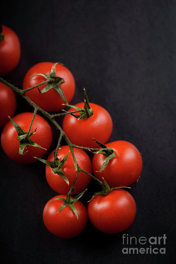 Tomato Photograph - Cherry Tomato by Jelena Jovanovic