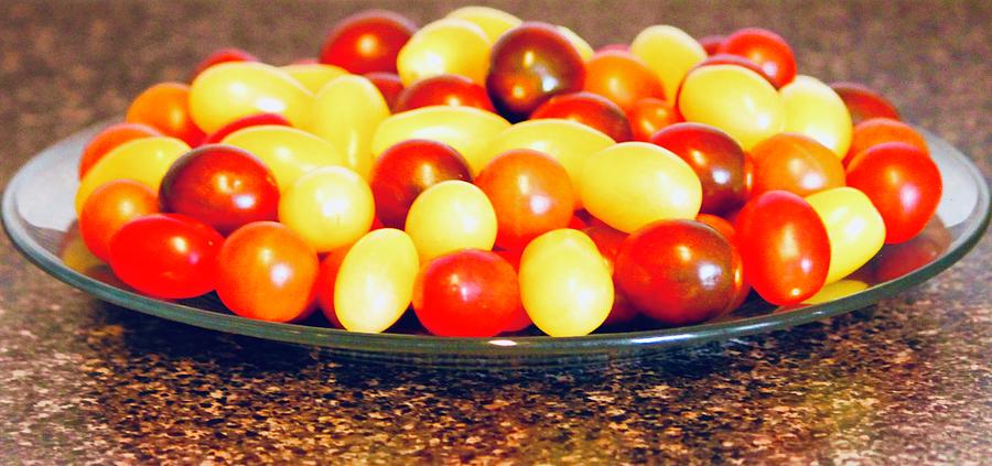 Cherry Tomato Photograph by Lorna Maza