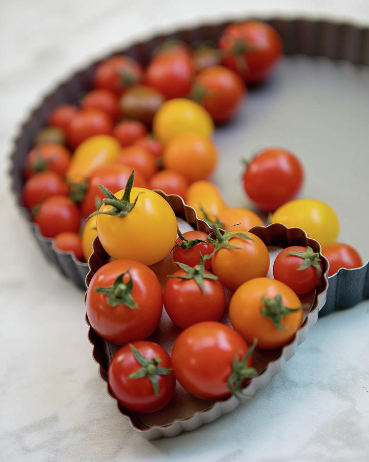 Cherry Tomatoes 2 Photograph by Rebecca Cozart