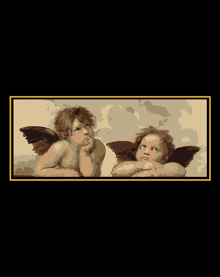 Cherub Angels Raphael The Sistine Cherubs Fine Art Gift Items Digital 